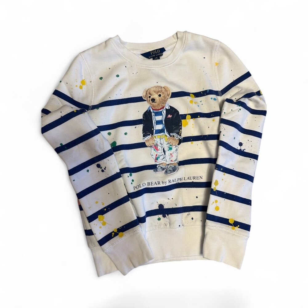 Polo Ralph Lauren Girls Bear Sweater (Like New Condition)